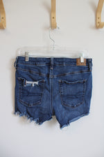 American Eagle Midi Distressed Jean Shorts | 10