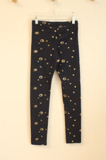 NEW Old Navy Blue and Gold Sun / Moon Leggings | 14/16