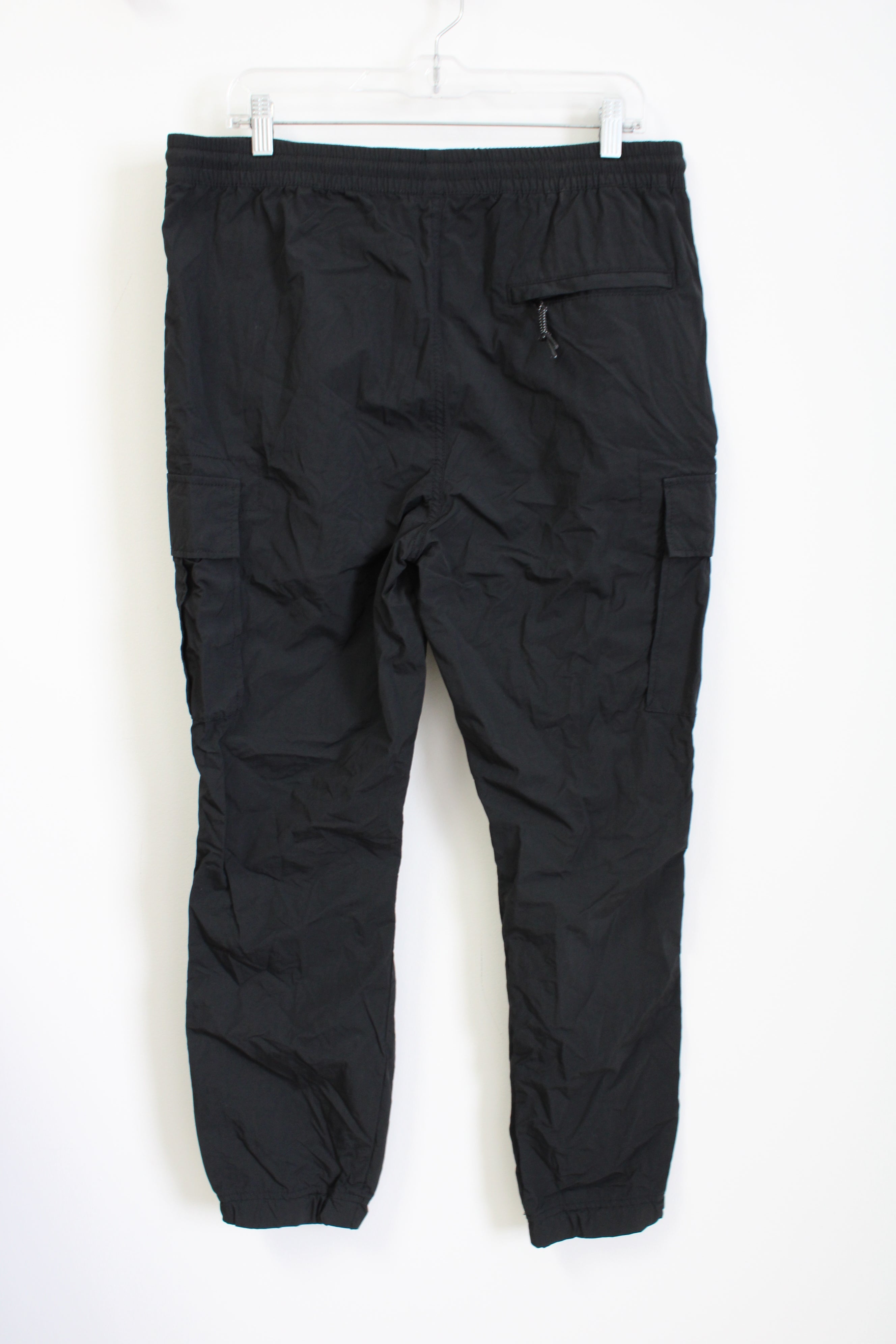 Aeropostale Black Nylon Jogger Pants | L