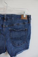 American Eagle Midi Distressed Jean Shorts | 10