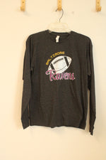 Live and Tell Apparel Gray Baltimore Ravens LS Shirt | XL