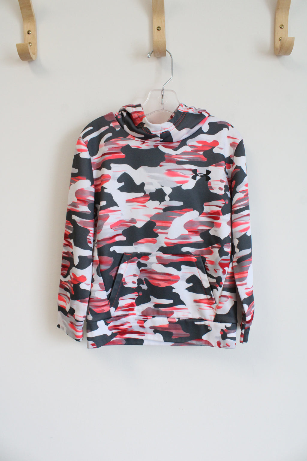 Under Armour Neon Camo Hoodie | Youth 5