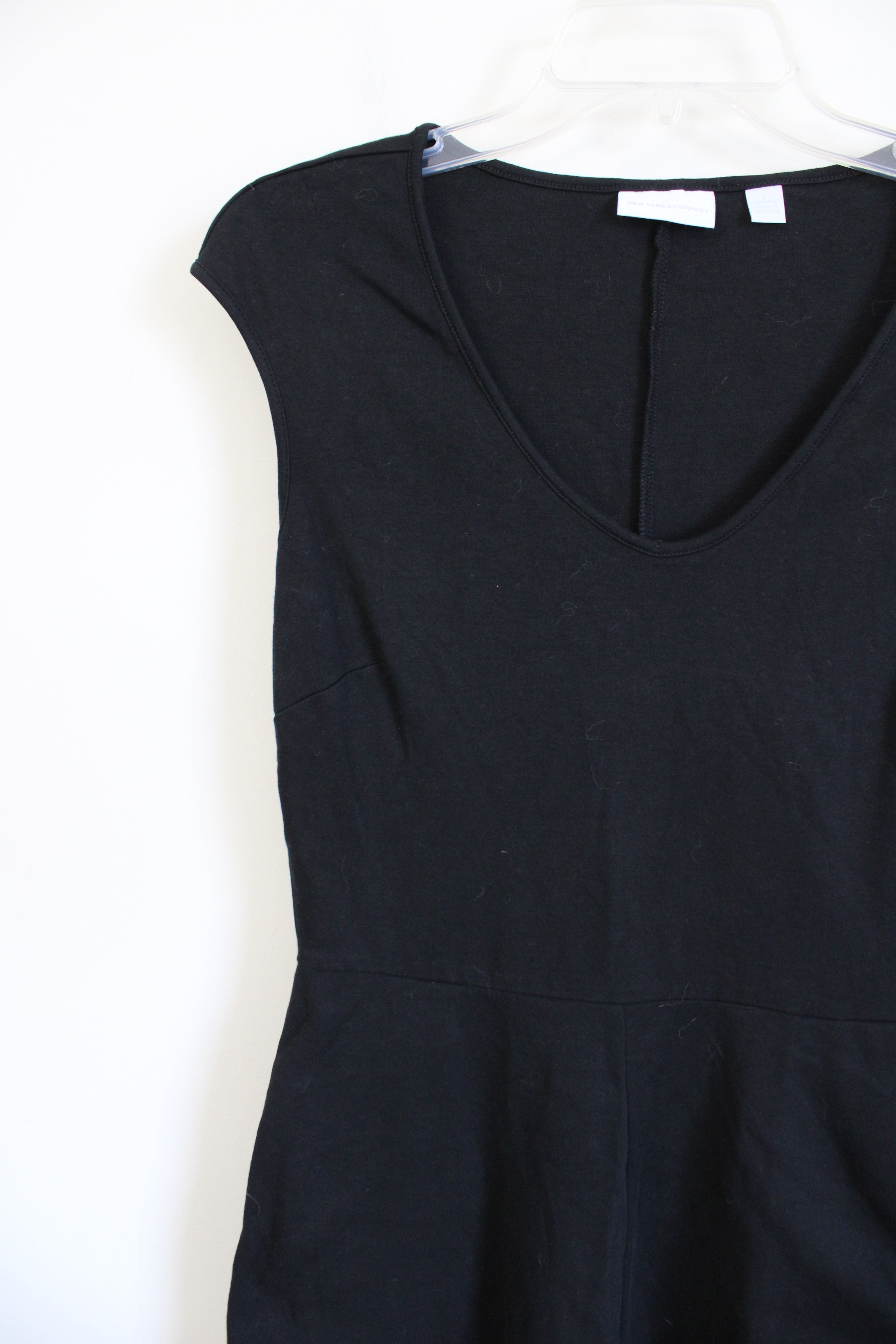 New York & Co. Black Fitted Dress | S