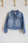Squeeze Light Wash Denim Jacket | 7/8
