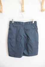 Under Armour Blue Gray Shorts | Youth 12