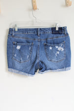 Maurices Distressed Star Spangled Shorts | 9/10