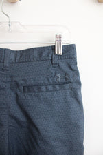 Under Armour Blue Gray Shorts | Youth 12
