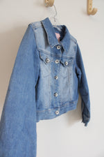 Squeeze Light Wash Denim Jacket | 7/8