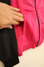 Nike Pink and Black Logo Jacket | 6 MO