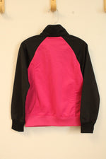 Nike Pink and Black Logo Jacket | 6 MO
