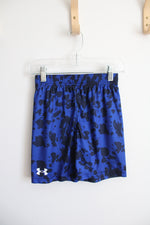 Under Armour Blue & Black Athletic Shorts | Youth 6