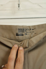 Nike Golf Standard Fit Dri-Fit Khaki Shorts| 42