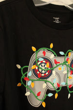 NEW Holiday Time Black Gamer Christmas Shirt | 8