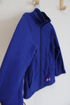 Under Armour Cobalt Blue Fleece Zip Up Jacket | Youth XS (5/6)