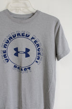 Under Armour Loose Fit Gray Shirt | Youth L (14/16)