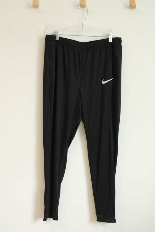 Nike Men's Dri-Fit Tapered Jogger Zip Pockets Pants | L