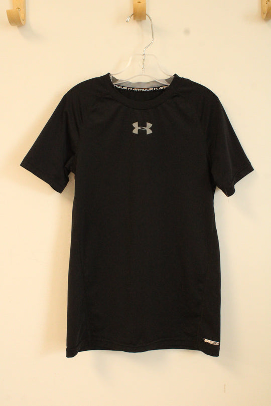 Under Armour Black and Gray Athletic Shirt | M