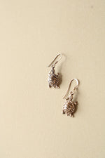 Sterling Silver Turtle Dangle Earrings