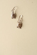 Sterling Silver Turtle Dangle Earrings
