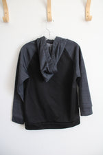 Tek Gear Warm Tek Black & Gray Soccer Hoodie | Youth S (8)