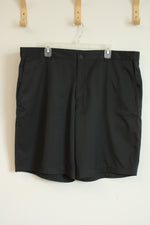 Nike Golf Standard Fit Dri-Fit Black Shorts | 42