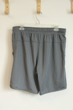 Nike Dri_Fit Gray Athletic Shorts | M