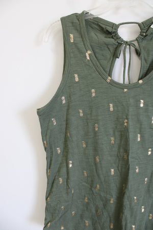 NEW Old Navy Green Pineapple Tank | M