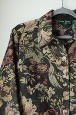 Lemongrass Vintage Floral Tapestry Jacket | M