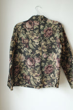Lemongrass Vintage Floral Tapestry Jacket | M