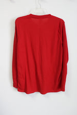 Head Red Lightweight Henley Shirt | XL