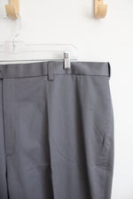 NEW Perry Ellis Premium Flex Twill Gray Dress Pants | 44X30