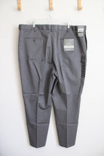 NEW Perry Ellis Premium Flex Twill Gray Dress Pants | 44X30