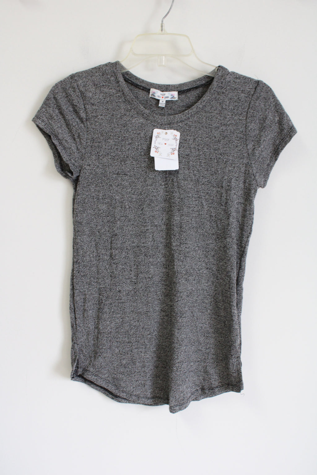 NEW Poof New York Gray Knit Tee | M