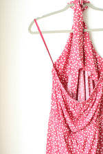 Banana Republic Red White Patterned Halter Neck Romper | L