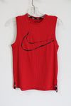 Nike Dri-Fit Red Tank Top | Youth M (10/12)