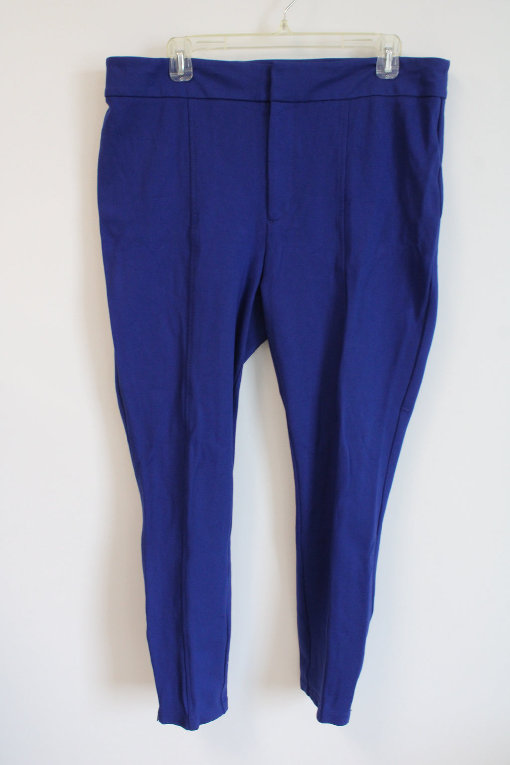 Anthropologie The Essential Slim Cobalt Blue Pants | 14