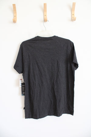 NEW Kenneth Cole Slim Fit Dark Gray Knit Shirt | M