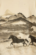 NEW Goody Two Sleeves Mountain and Horse Crewneck Sweatshirt | L