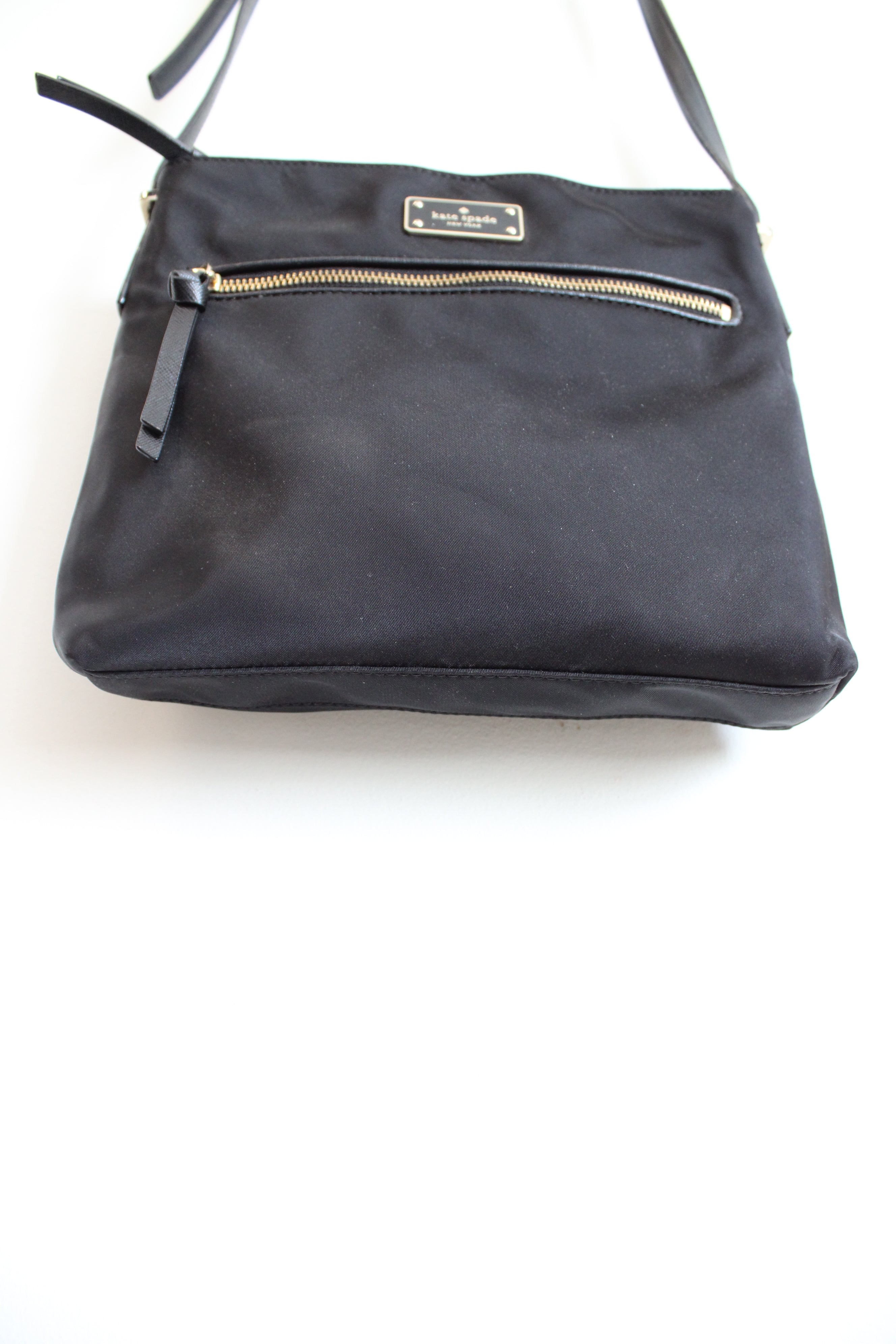 Kate Spade Dessi Wilson Road Black Nylon Crossbody Bag