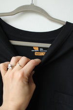 Carhartt Original Fit Black Pocket Tee | 3XL