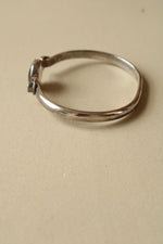 Turquoise & Onyx Sterling Silver Bangle Bracelet