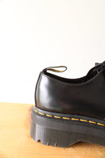 Dr. Martens Holly Black Leather Platform Oxford Shoes | Size 7