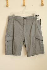 NEW Lee Storm Gray Cargo Shorts | 36