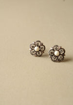 Sterling Silver Flower Stud Earrings