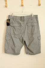 NEW Lee Storm Gray Cargo Shorts | 36