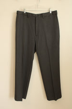NEW Haggar Cool 18 Pro Gray Dress Pants | 38