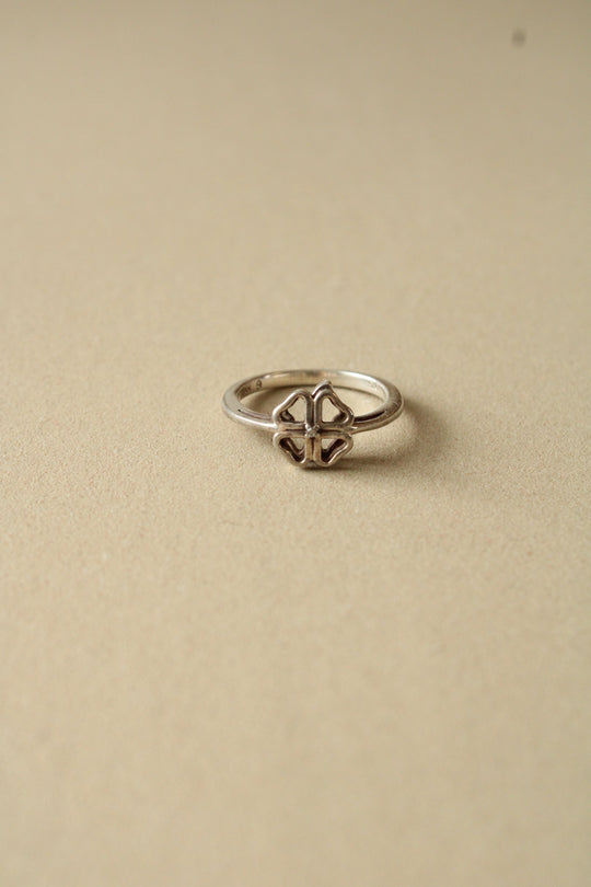 Sterling Silver Clover Ring | Size 6