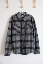 Colorado Clothing Black & Gray Button Down Flannel | L