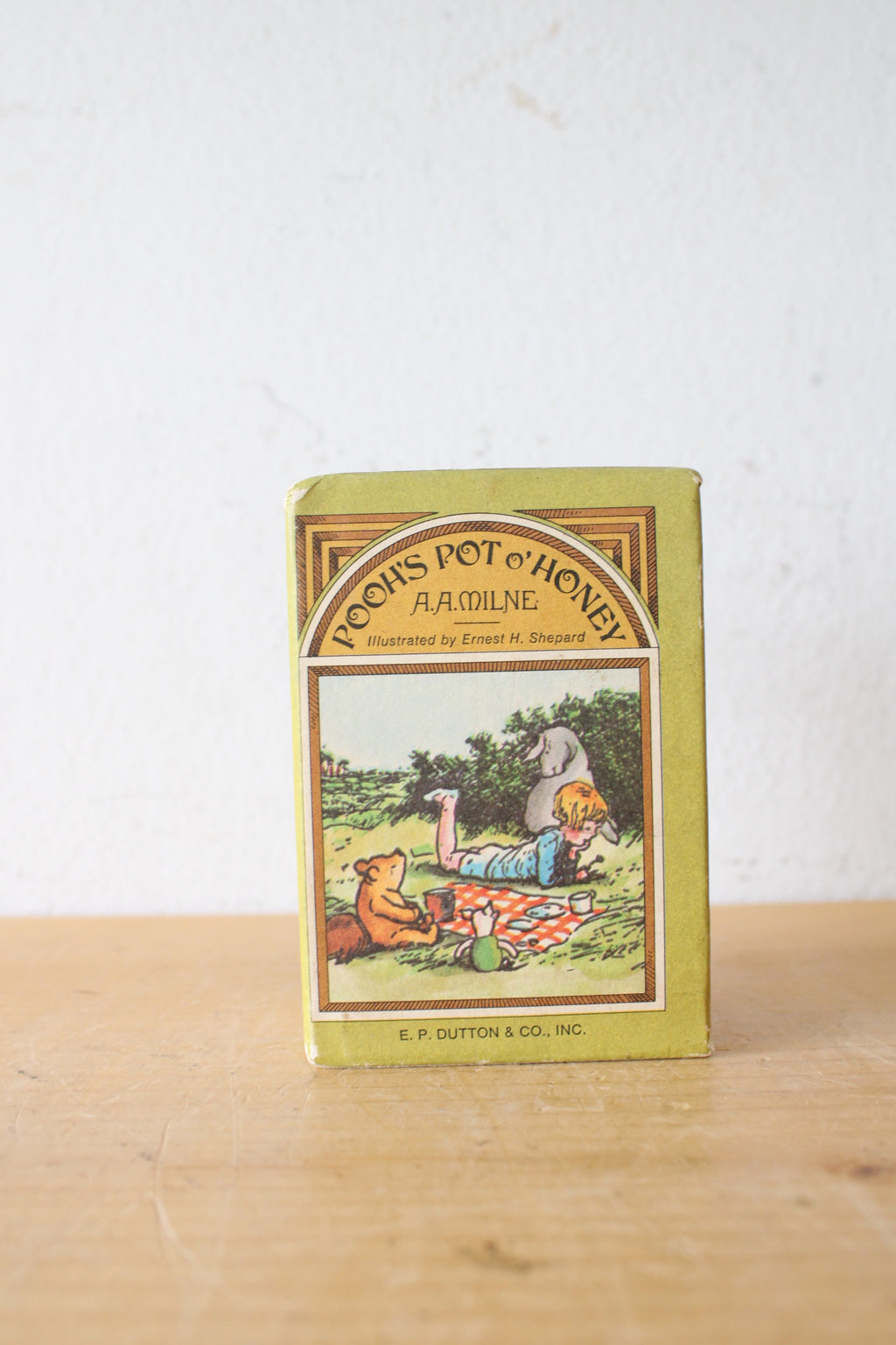Vintage Pooh's Pot O'Honey Illustrated Mini Book Set By A. A. Milne