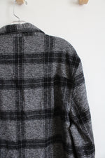 Colorado Clothing Black & Gray Button Down Flannel | L
